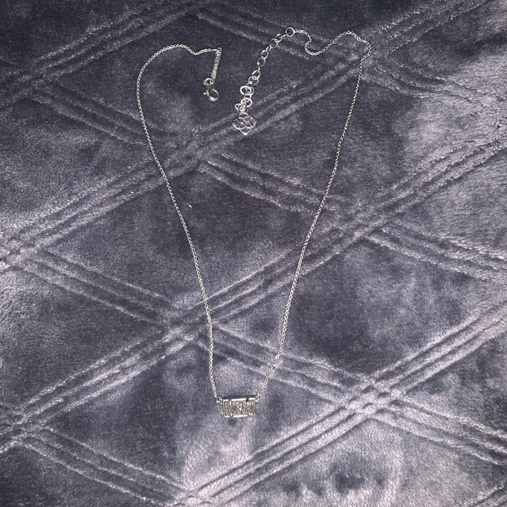 Kendra Scott drusy necklace